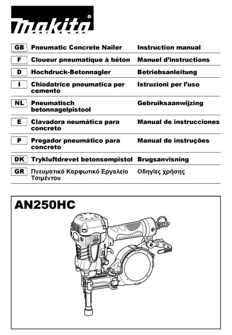 Makita AN250HC instruction manual