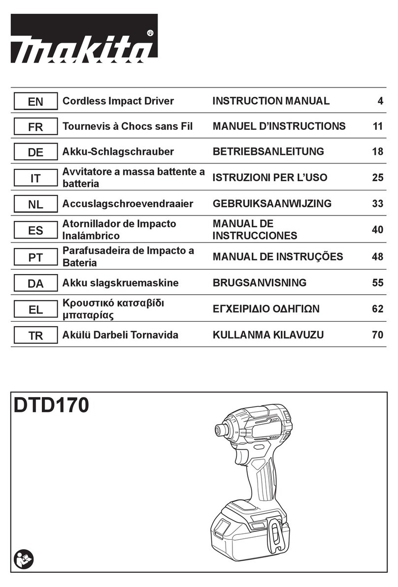 Makita DTD170 User manual