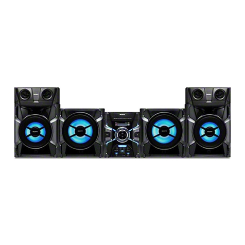 Sony MHC-GPX5 Building instructions