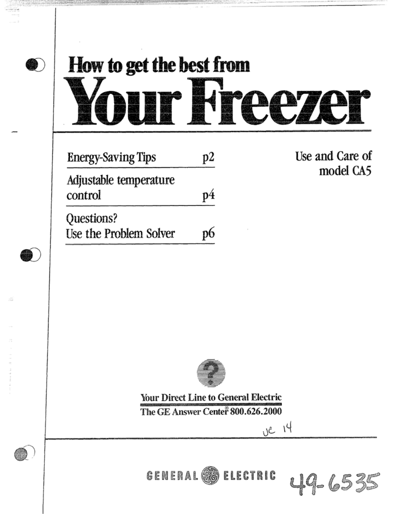 GE CA5 Installation instructions GE CA5 Installation instructions