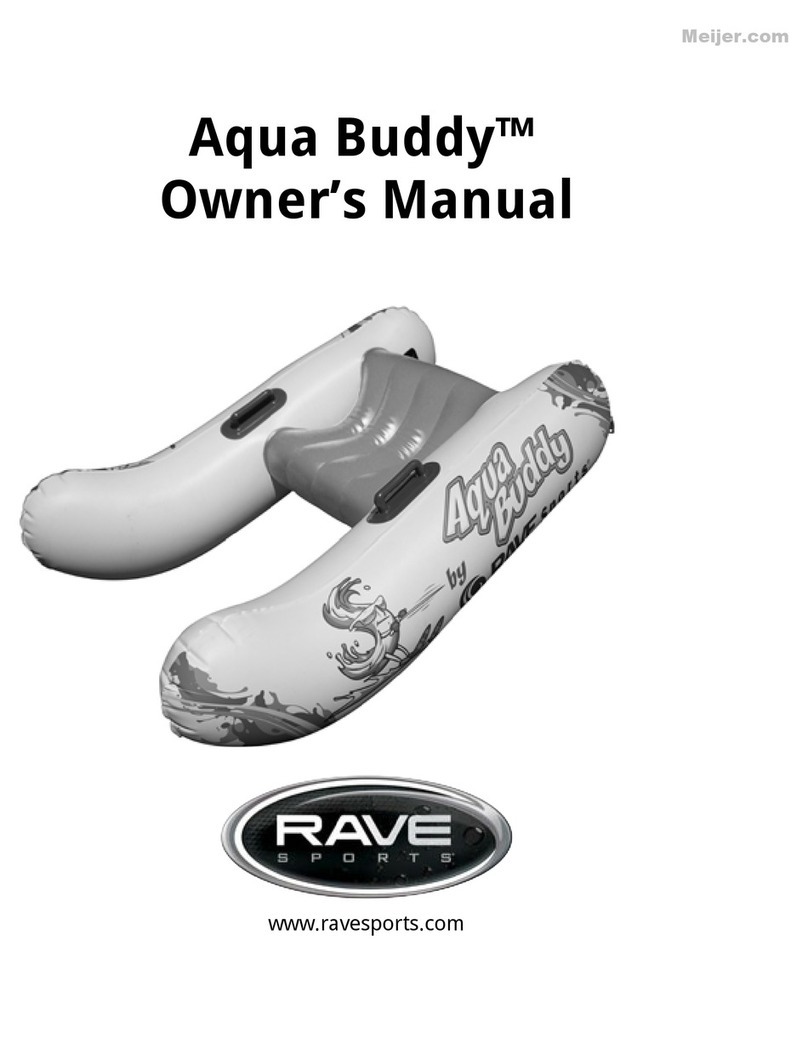 Rave Sports Aqua Buddy owner's manual