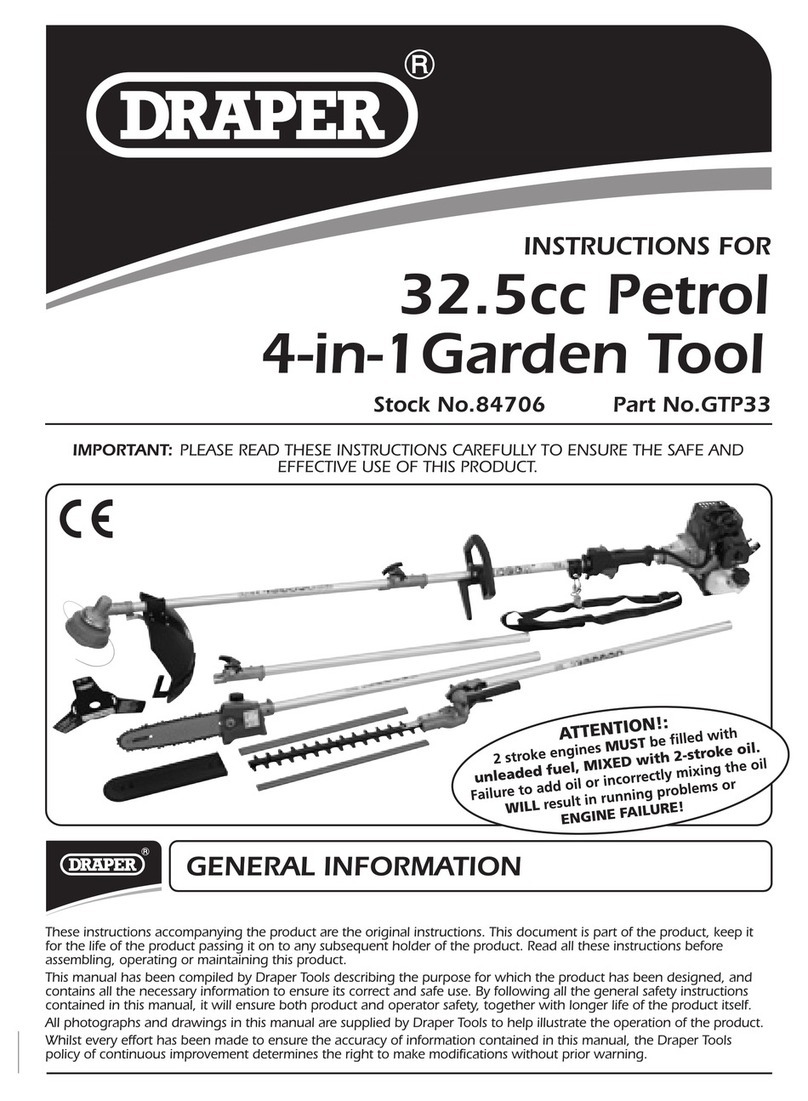 Draper GTP33 instructions