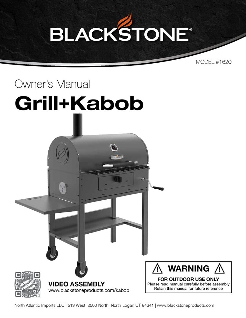 Black Stone 1620 owner's manual