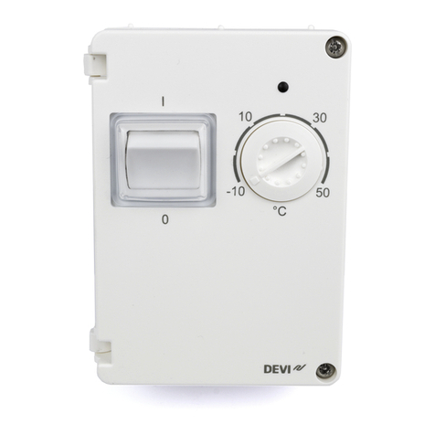 DEVI DEVIreg 610 Operating and maintenance manual