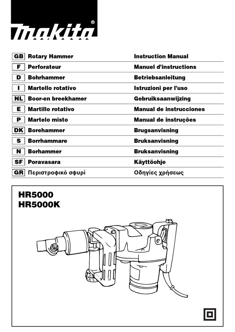 Makita HR5000 User manual
