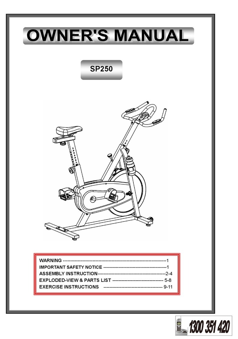 Life Span SP250 User manual