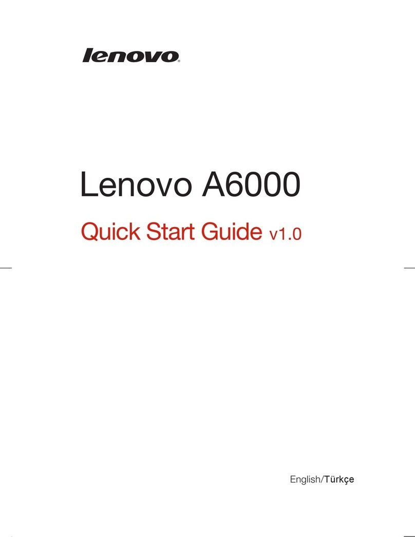 Lenovo A6000 User manual