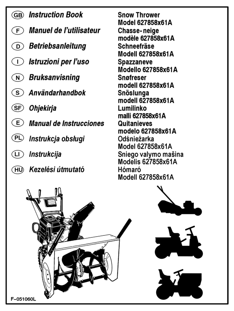 Murray 627858x61A User manual
