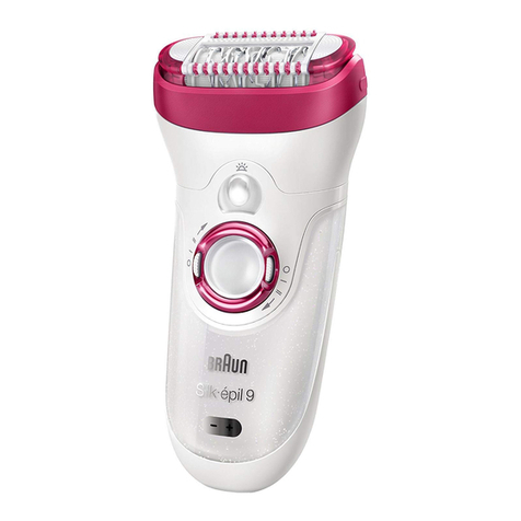 Braun Silk-epil 9 9-521 User manual