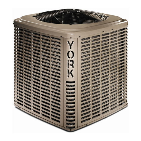 York SPLIT-SYSTEM YHJD18 THRU 60 Quick start guide