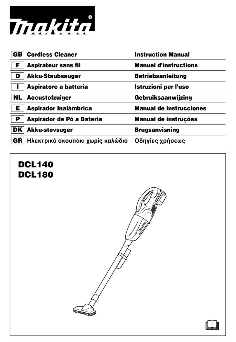 Makita DCL140 User manual