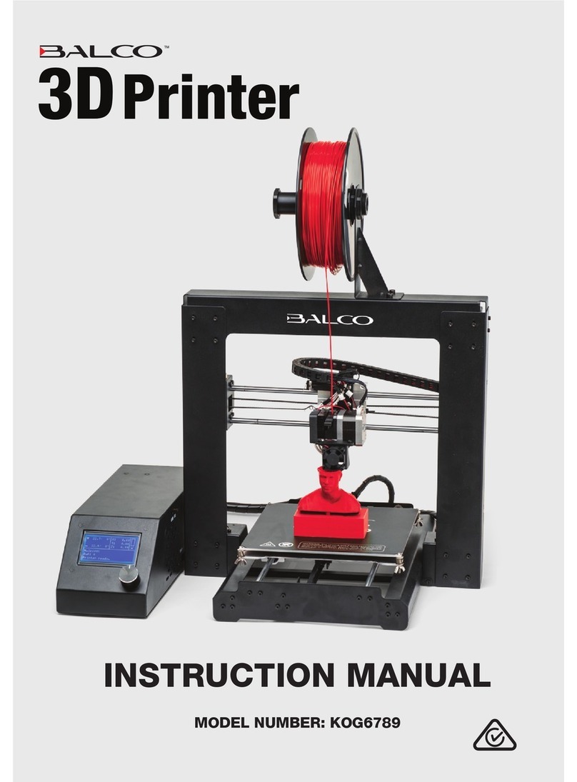BALCO KOG6789 instruction manual