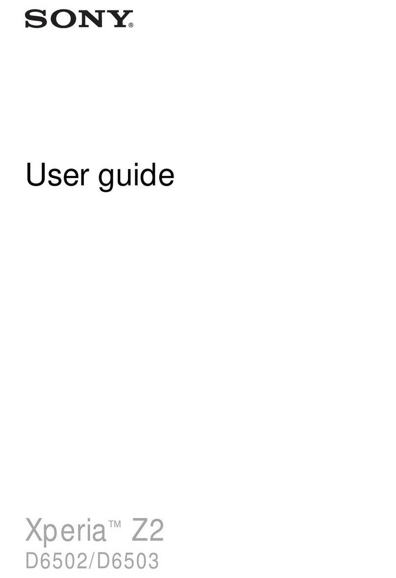 Sony Xperia Z2 D6502 User manual