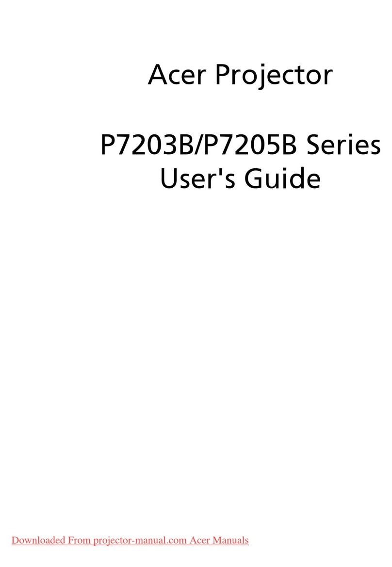 Acer P7203B Series user guide