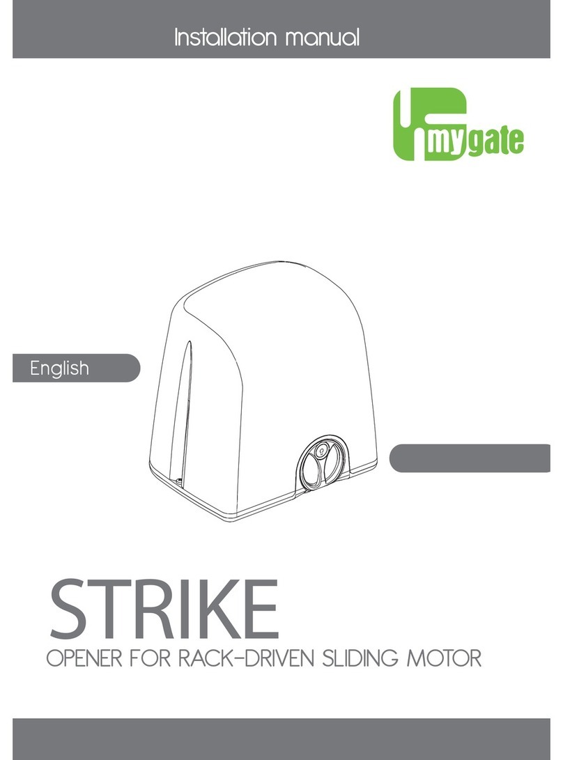 MyGate strike installation manual