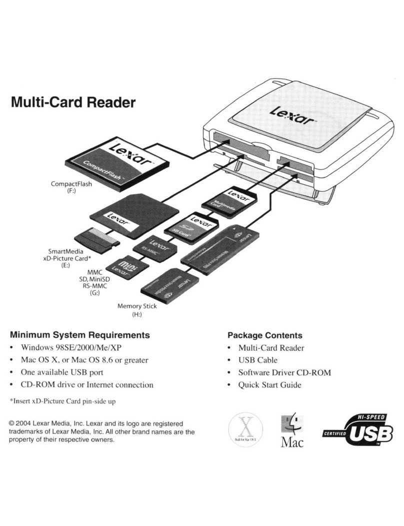 Lexar RW022 User manual