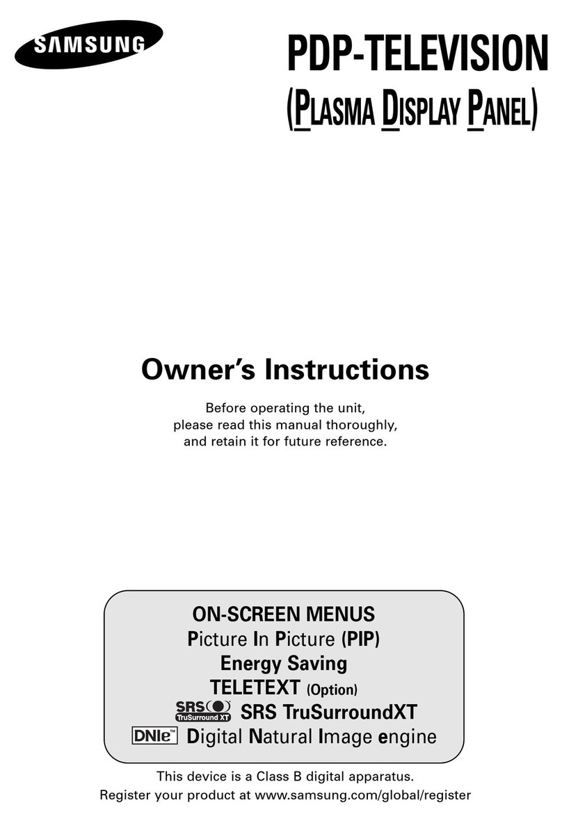 Samsung PS-42Q7HD owner's manual