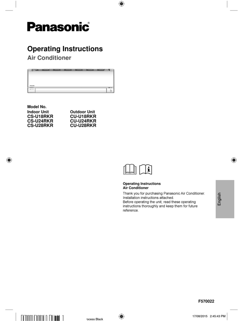 Panasonic CS-U18RKR User manual