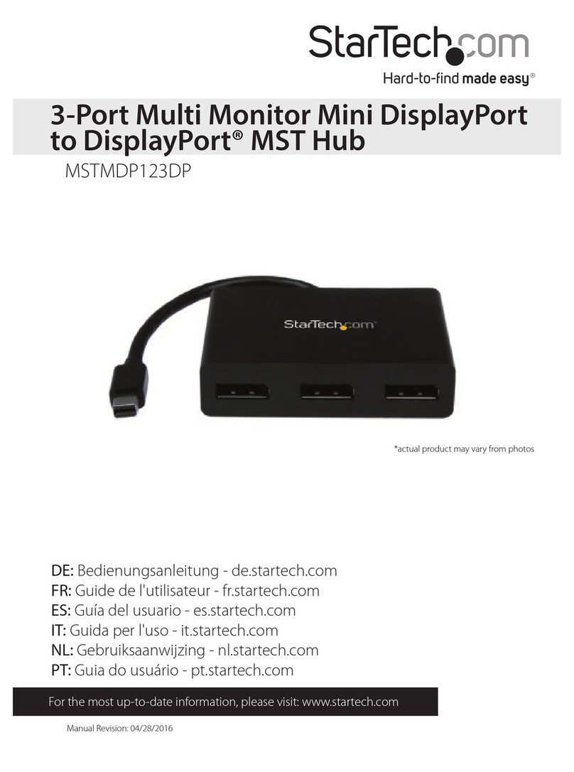 StarTech.com MSTMDP123DP manual