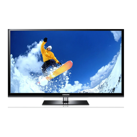 Samsung pl43e490 user manual