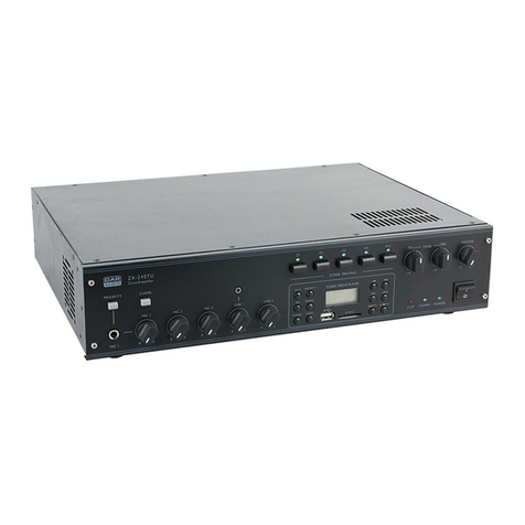 DAPAudio PA-240TU User manual