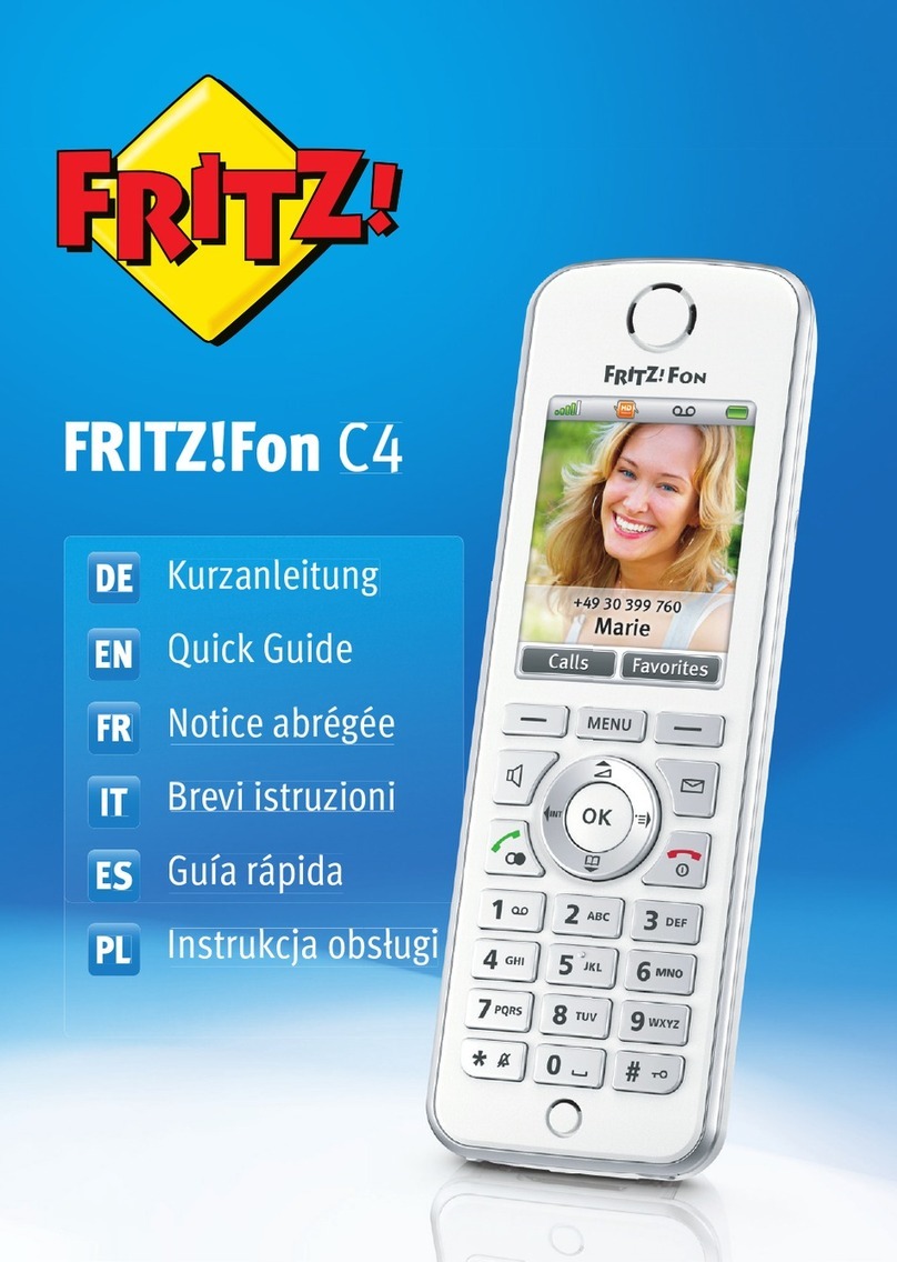 Fritz! Fon c4 quick guide