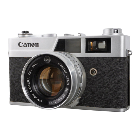 Canon Canonet G III QL17 User manual