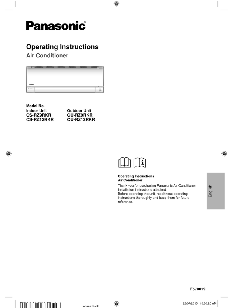 Panasonic CS-RZ9RKR User manual