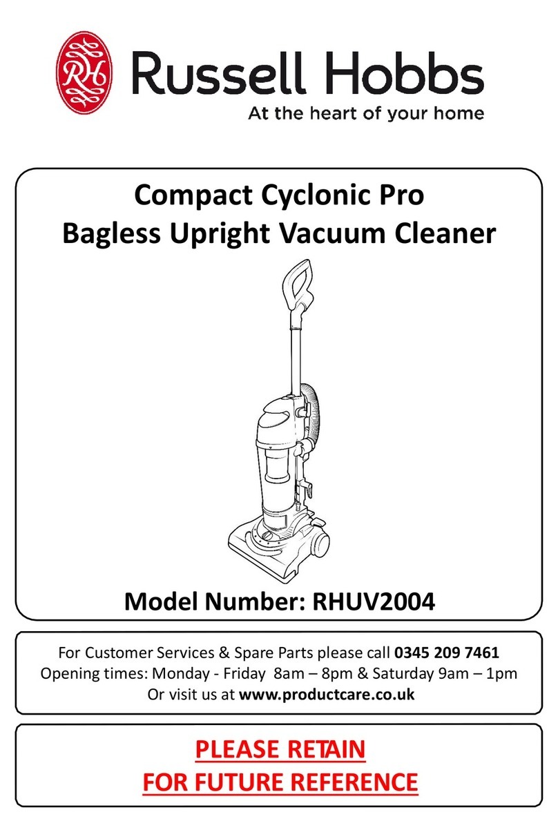 Russell Hobbs RHUV2004 user manual