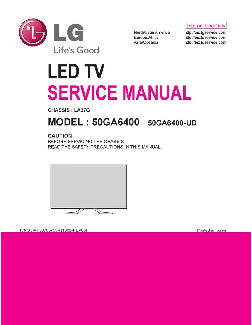 LG 50GA6400 User manual