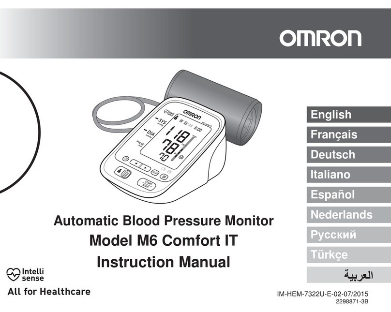 Omron M6 Comfort IT User manual