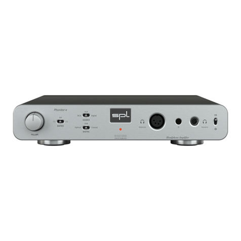 SPL Phonitor e User manual