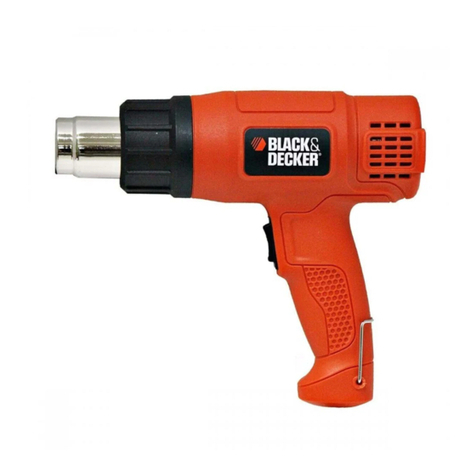 Black & Decker HG1500 instruction manual