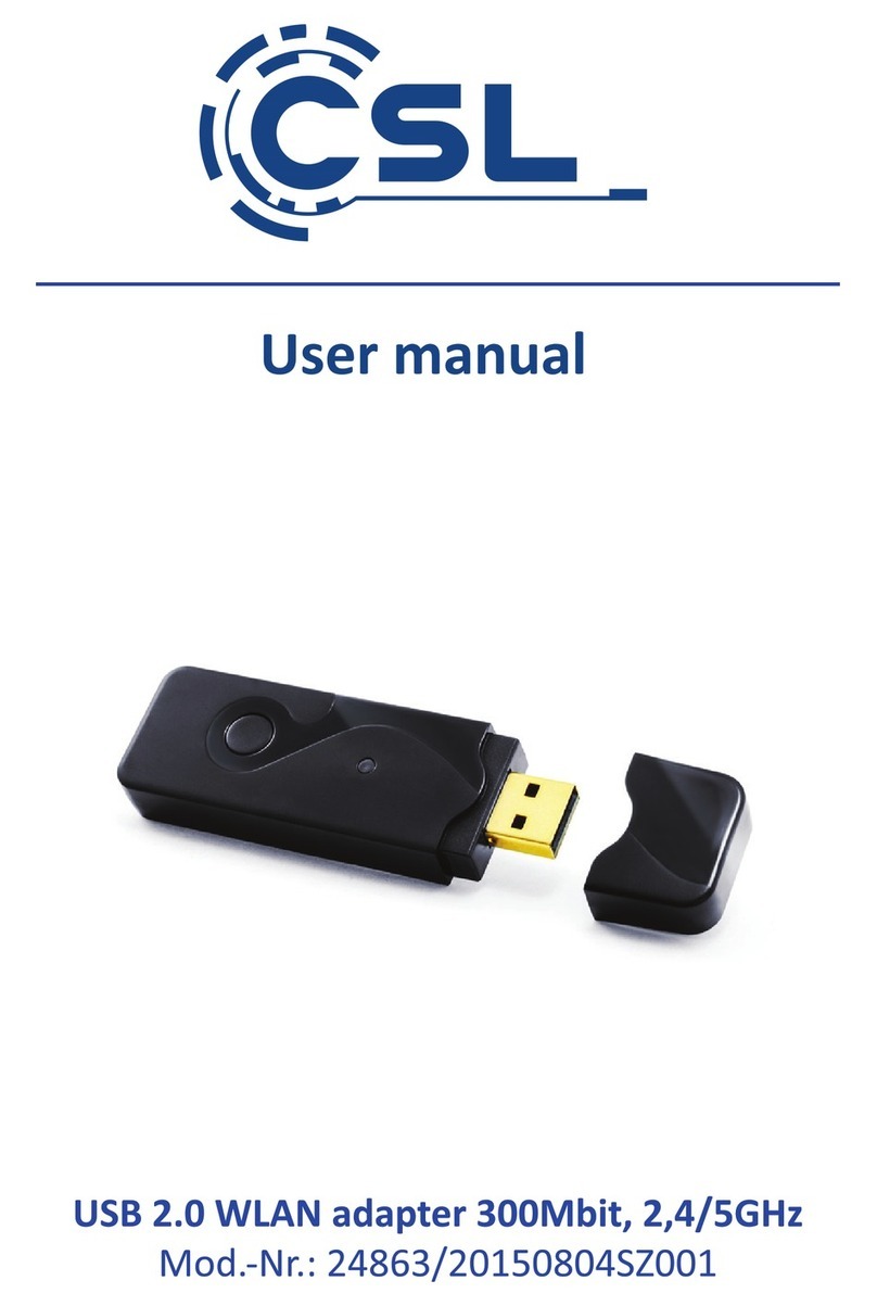 CSL 24863 user manual
