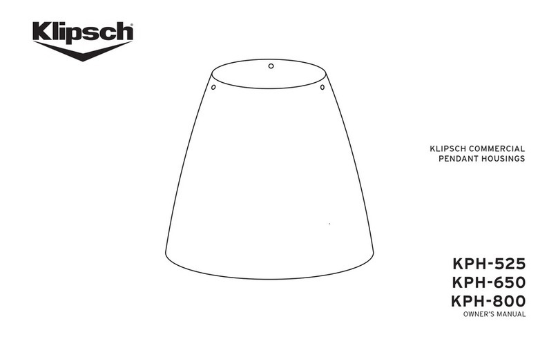 Klipsch KPH-525 owner's manual