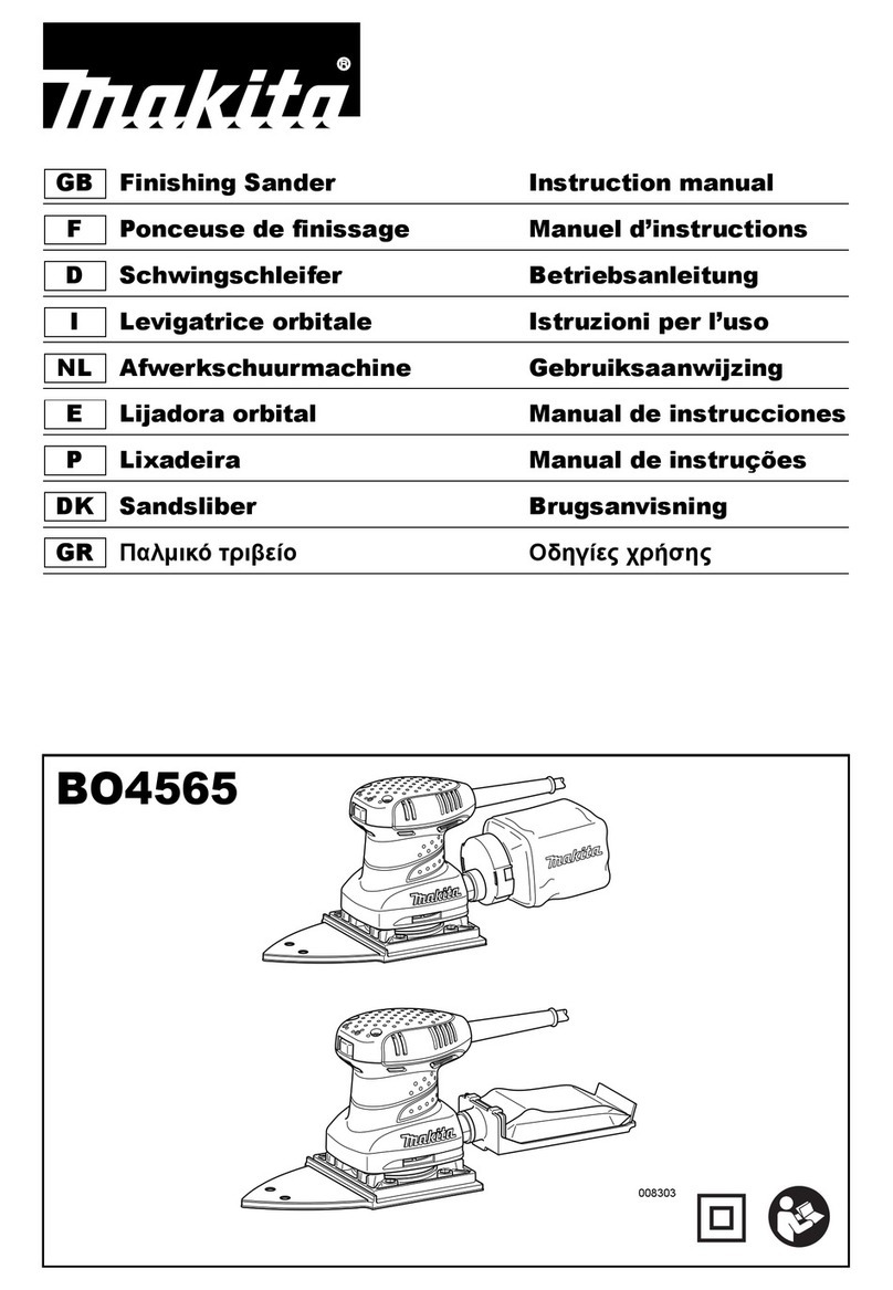 Makita BO4565 User manual