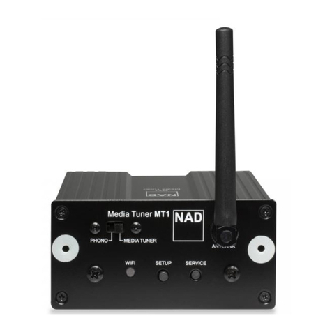 NAD MT1 owner's manual