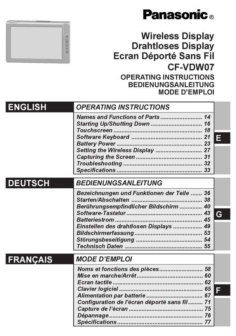 Panasonic Toughbook CF-VDW07 User manual
