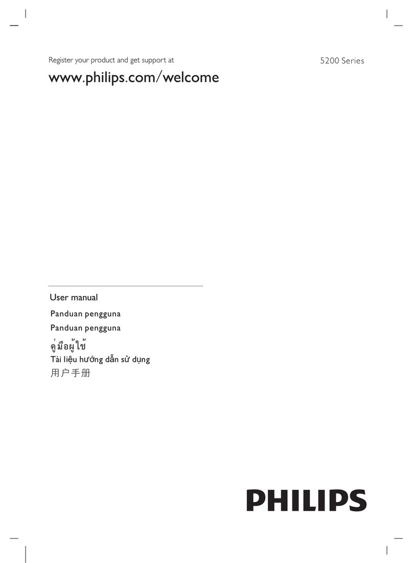 Philips 32PHT5200 User manual