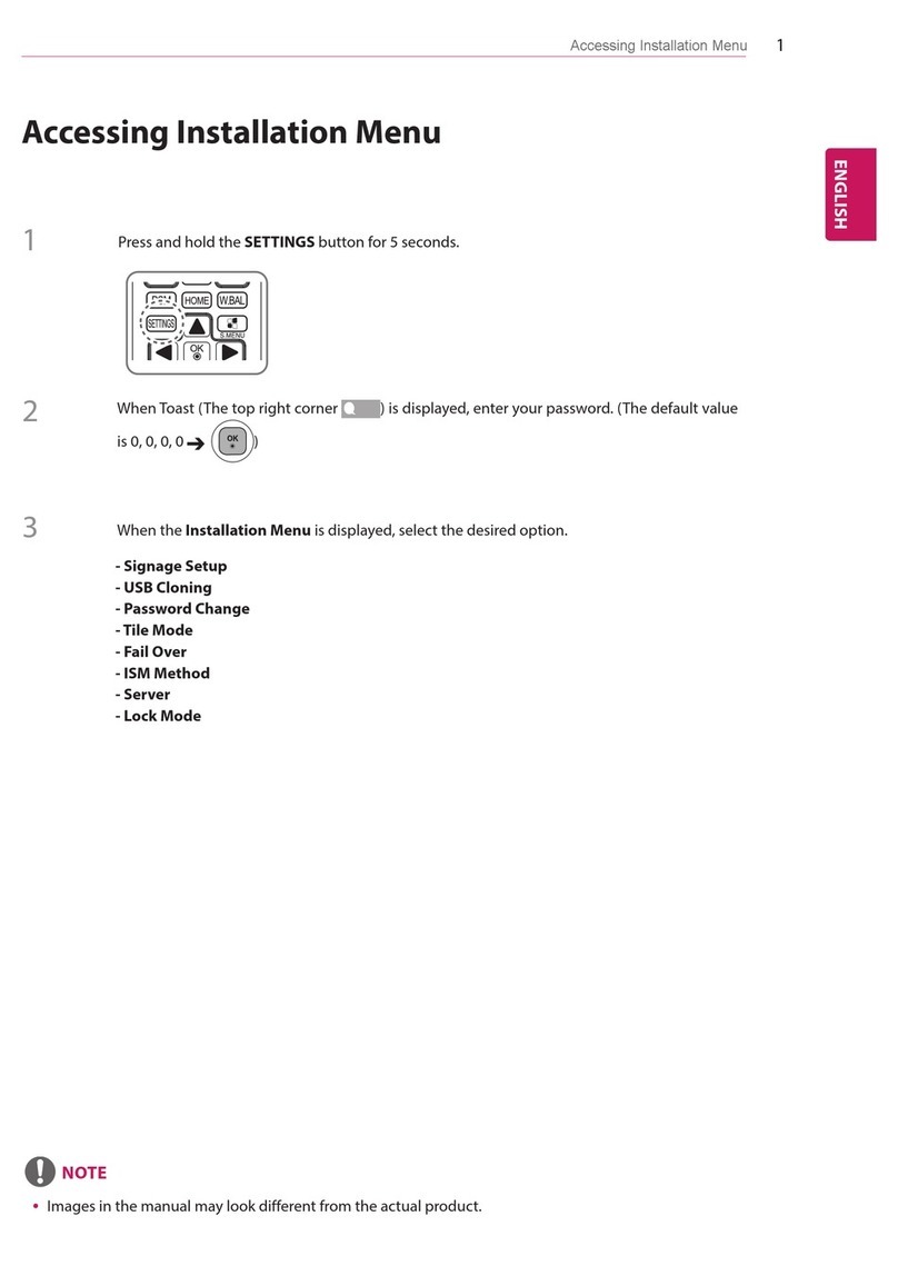 LG 32SM5B User manual