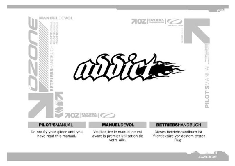 Ozone Addict Pilot's manual