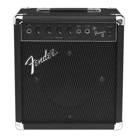 Fender Frontman 15B Service manual