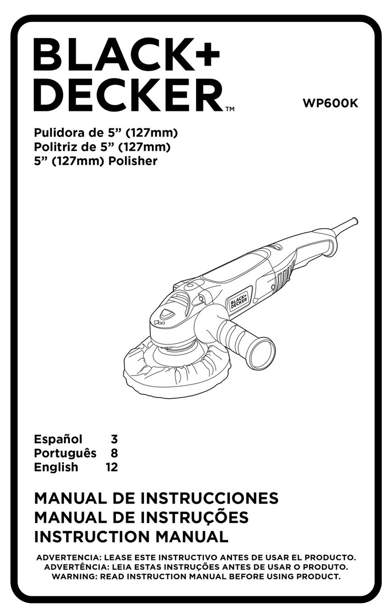 Black & Decker WP600K User manual