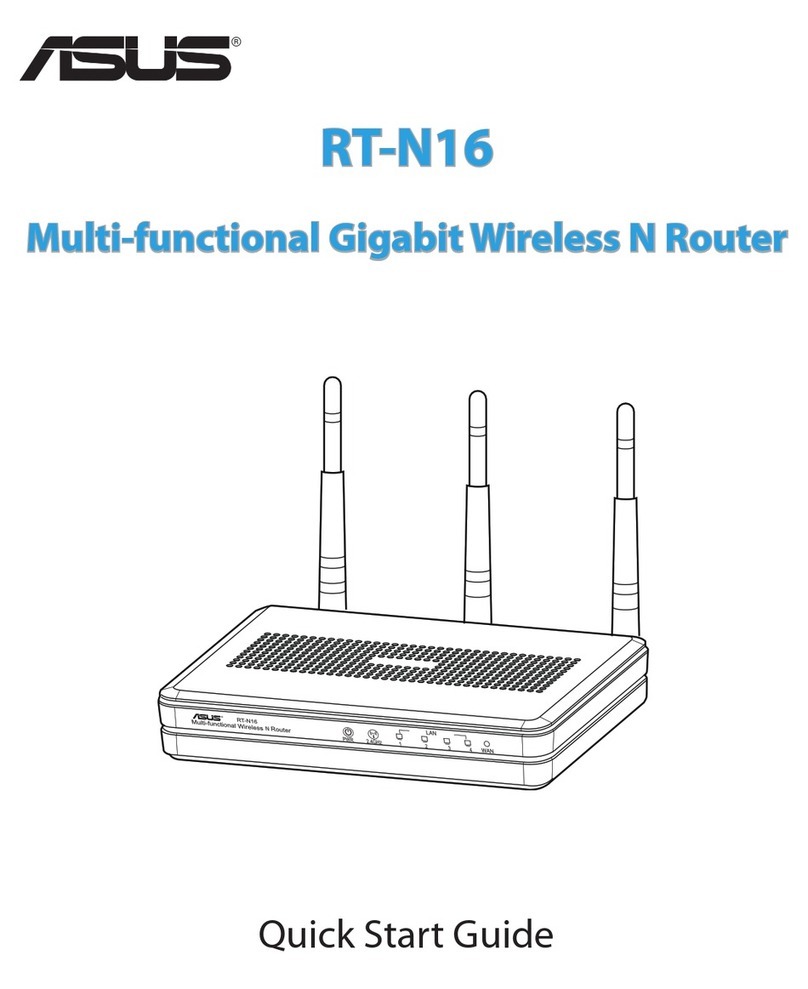 Asus RT-N16 User manual