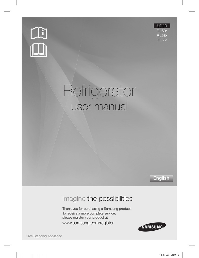 Samsung RL58 Series user manual
