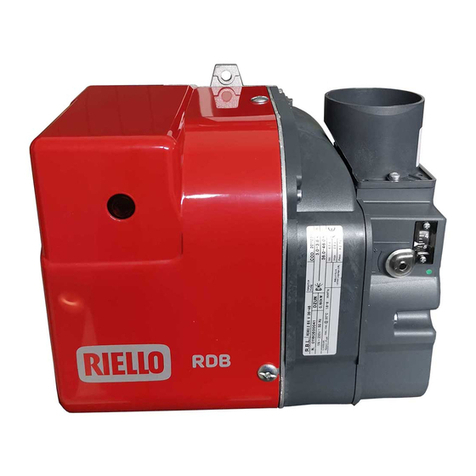 Riello RDB2.2 15-21 Installation and operating instructions