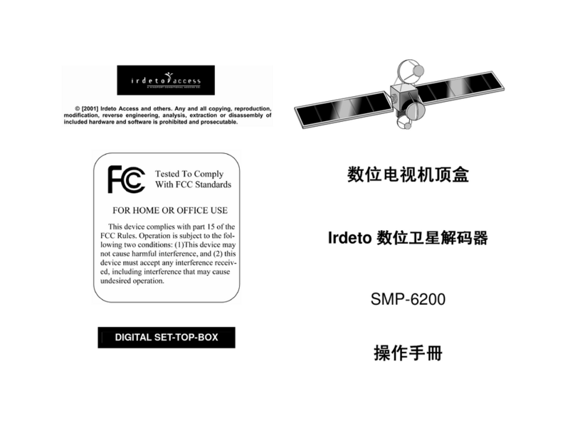 Irdeto Access SMP-6200 user manual