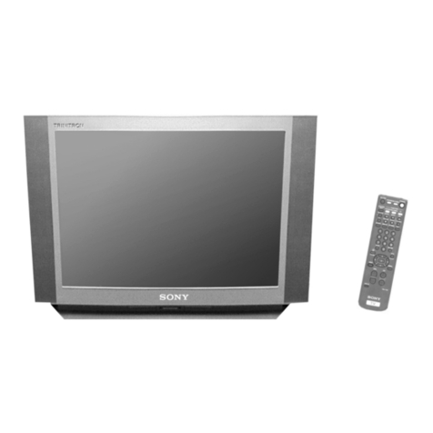 Sony KV-32FV1 - 32" Fd Trinitron Wega User manual