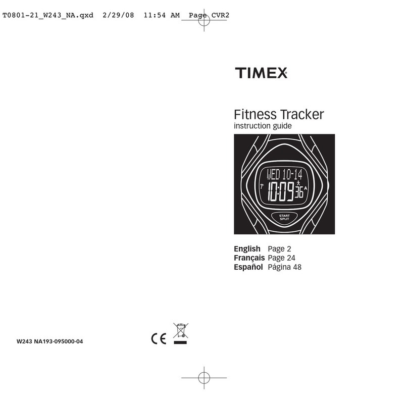 Timex Ironman W243 Manual