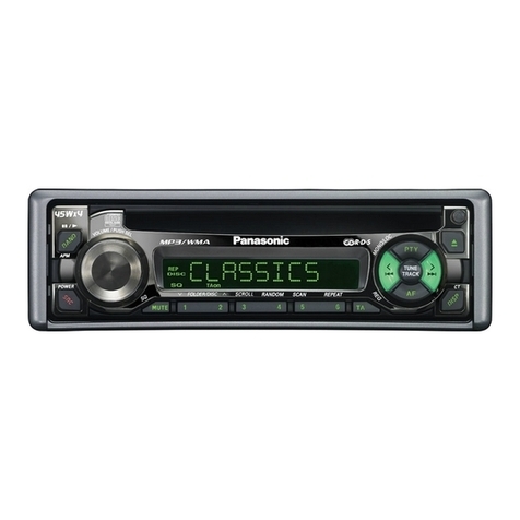 Panasonic CQ-RDP133N User manual